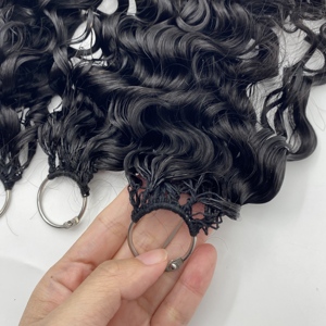 Nuovissime Extension per Capelli a Doppia Trama Effetto Piuma, Sottili <span class=keywords><strong>e</strong></span> Invisibili, Extension di Capelli Vergini di Altissima Qualità per Saloni di Bellezza - Product Image 3