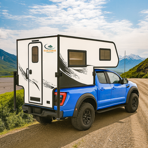 <span class=keywords><strong>Camper</strong></span> Scarrabile Off-Grid Kinlife Mini-189 per Pickup con Cucina Completa Bagno Impianto Solare Impermeabile in Alluminio RV per Fuoristrada LED - Product Image 1