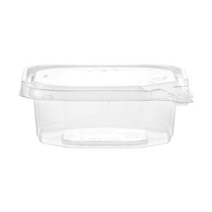 Contenedor de plástico para alimentos de 8 OZ fabricado en Taiwán, paquete de seguridad de bañera cuadrada de dos piezas, embalaje a prueba de manipulaciones reciclable para uso en ensaladas - Product Image 5