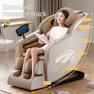 Leercon <span class=keywords><strong>Top</strong></span> Fashion Luxury Space Capsule Intelligent Relax Full Body Zero Gravity 4D Silla de masaje eléctrica - Product Image 5