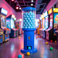 Distributeur automatique de balles rebondissantes DEER Smart Capsule pour jeux d'arcade, paiement par pièces, métal + plastique, capacité de 300 à 600 pièces, vente en gros