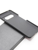 Étui de téléphone en fibre de carbone pour Google Pixel 8/8pro, fibre d'aramide 3K, étui de téléphone portable avec de grands trous
