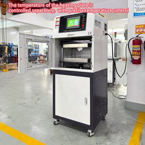 PP PE PVC Kunststoff Vulkan isier heiß press maschine Gummi Silikon Hydraulik presse Flach vulkan isier maschine - Product Image 6