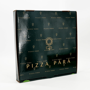 Boîte à <span class=keywords><strong>pizza</strong></span> imprimée sur mesure, recyclable, en <span class=keywords><strong>carton</strong></span> alimentaire, emballage à emporter pour la restauration - Product Image 3