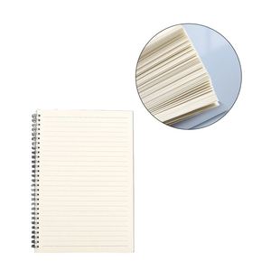 Carnet à spirale promotionnel uni en gros, personnalisable, multifonction, imprimé en sérigraphie, format A4, épais, ligné pour l'université - Product Image 5