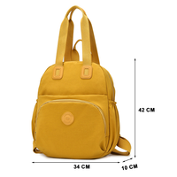 Sac à dos HAIBOWY tendance et élégant pour femmes, idéal pour le travail, les voyages, les activités de plein air, multi-usages, léger, en nylon, décontracté, pour le sport