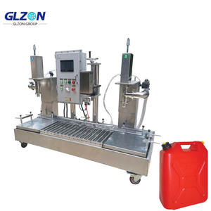 Système de remplissage et de bouchage de liquide à <span class=keywords><strong>grande</strong></span> vitesse pour jerricans, conteneurs et canettes de style F 18L - 30L - Product Image 3