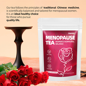 Jiaoming precio de fábrica hierbas naturales sin azúcar Menopause & Hormone Balance Tea para mujeres OEM - Product Image 2