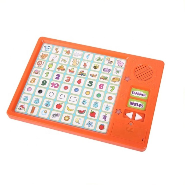 Jouet Éducatif En Plastique Presse Bouton Module de Livre Sonore