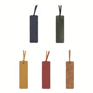 Minimalist Vintage PU Leather <b>Bookmark</b> Classic Reading Page Markers Promotional <b>Bookmarks</b> for Bookworms Writers - Product Image 6
