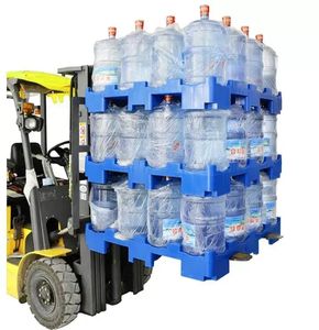 Palé de botellas de agua de 5 galones de plástico al por mayor para ahorrar espacio - Product Image 6