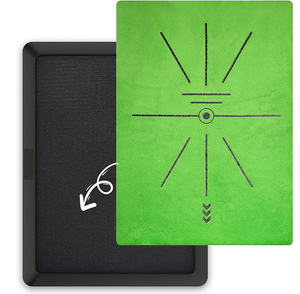 Alfombrilla de Terciopelo para Práctica de Golf con Logotipo Personalizable al por Mayor, Alfombrilla de Terciopelo Reemplazable para Práctica de Golf - Product Image 4