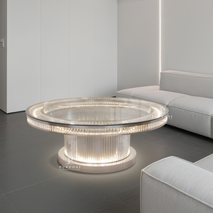 Nhà máy đồ nội thất đám cưới bên tổ chức sự kiện bánh bảng với K9 pha lê đám cưới trắng pha lê bảng đứng trang trí với ánh sáng dẫn - Product Image 2