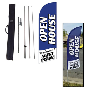 Khuyến mãi biểu tượng tùy chỉnh cửa hàng cắt tóc bãi biển Cờ biểu ngữ quảng cáo ngoài trời Chiến Dịch bay beachflag với cực đứng nước cơ sở - Product Image 4