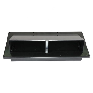 Cache de ventilation latérale ABS noir pour VR, déflecteur de pluie aérodynamique mural, résistant aux UV, pour <span class=keywords><strong>camping</strong></span>-<span class=keywords><strong>car</strong></span>, caravane, motorhome - Product Image 4