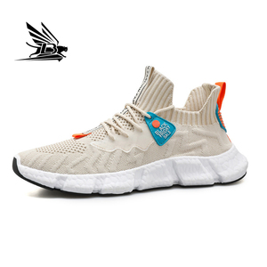 Chất lượng tuyệt vời mòn mềm đế dệt kim thoáng khí người đàn ông Giày thể thao - Product Image 2