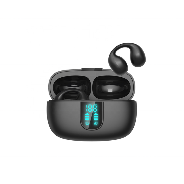 B139 TWS Bluetooth 5.3 Wireless Bone Conduction Headphone Clip Ear Music Noise Canceling Bone Conduction Headset Earphones