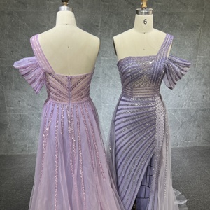 <span class=keywords><strong>Vestidos</strong></span> <span class=keywords><strong>de</strong></span> Noche Elegantes <span class=keywords><strong>de</strong></span> Sirena con Abertura Alta y Un Hombro Descubierto en <span class=keywords><strong>Turquesa</strong></span>, <span class=keywords><strong>Vestidos</strong></span> <span class=keywords><strong>de</strong></span> <span class=keywords><strong>Fiesta</strong></span> <span class=keywords><strong>de</strong></span> Organza con Cuentas <span class=keywords><strong>de</strong></span> Lujo - Product Image 6