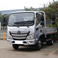 Foton 3 tonnes camion léger camion 4x2 RHD 3.5 tonnes van cargo camion acier van boîte conteneur camion