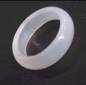 Groothandel In Hoge Ijsagaat Chalcedoon Ring Diy Accessoires Van De Fabrikant Met Een Binnendiameter Van 17Mm