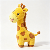 Porte-clés en peluche girafe, adorable pendentif girafe en peluche, porte-clés en tissu de coton doux, petit animal en peluche, OEM ODM
