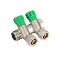 Bornic haute pression laiton Pex raccord manuel puissance eau chauffage collecteur boule Structure OEM personnalisable plomberie collecteur