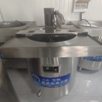 Marmite industrielle à soupe avec agitateur pour bouillon d'os, porridge, congee – Équipement de cuisson commercial en acier inoxydable