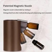 Diffuseur de voiture portable sans fil en métal, programmable, à commande tactile, Type-C, sans eau, pour huiles essentielles, usage domestique, hôtelier, coffret cadeau