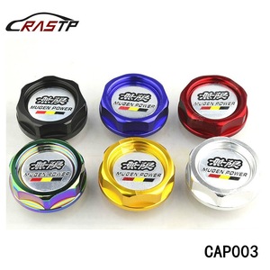 Tapa de llenado de aceite de aluminio, 55mm, azul, para Honda Civic Accord CRV Fit City - Product Image 4