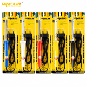 Soldador Eléctrico Profesional con Mango Brillante, Calentamiento Rápido, 30W 40W 60W, Herramienta Portátil para <span class=keywords><strong>Reparación</strong></span> <span class=keywords><strong>de</strong></span> Electrónica y Soldadura DIY - Product Image 1