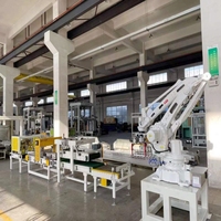 Robot Palletizer otomatis, palet Robot ABB Industri multifungsi kustom