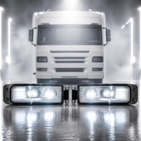 Vente en gros d'usine, version double ODM, ensemble de 2 feux antibrouillard LED, compatible avec MAN TGA TGL TGM TGS Lion's Classic Truck 2003 2009