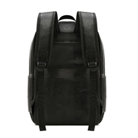 Sac à dos en cuir PU de haute qualité, imperméable, pour hommes, pour affaires, voyages en plein air, sac à dos pour ordinateur portable