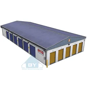 Customized Prefabricated Warehouse Self Storage Steel Structure Building Materials Self-use Warehouse