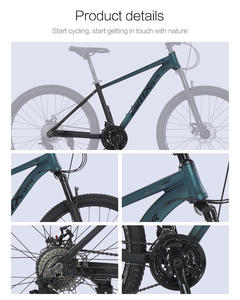 Aluminum Alloy 002 Frame 42mm Suspension Fork No Film Cut Color Baking Paint Big Steel Free Hub <strong>Ltwoo</strong> 27-Speed MTB Hengyuanda - Product Image 6