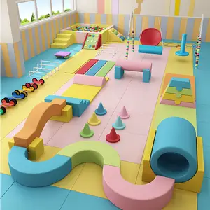 Equipo de integración sensorial para niños, juego suave para niños, área de juegos, sala de juegos, autismo, Montessori, juegos educativos, juguete, sala de gimnasio sensorial