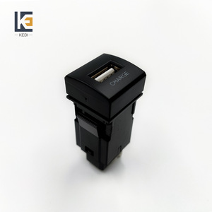 Kedi ที่ชาร์จในรถ12V USB แบบชาร์จเร็วสำหรับช่องจุดบุหรี่ Toyota Prado CD-2255 - Product Image 3