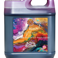 Nouvelle Mousse Nettoyante Rose Liquide Déionisée pour Voiture, Détergent Multi-Fonctionnel Ultra-Puissant Anti-Taches, Polissage et Cire pour Peinture