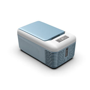 Conception anti-vibration mini refroidisseur compresseur petite voiture réfrigérateur voiture usage domestique congélateur - Product Image 5