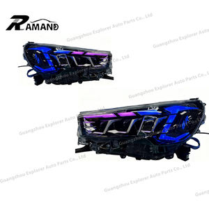 Faros RGB para Hilux Revo Rocco 2021 +-Juego de faros delanteros izquierdo y derecho LED completos con función de cambio de color - Product Image 2