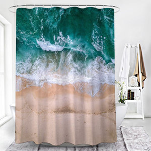 Rideau <span class=keywords><strong>de</strong></span> douche imperméable personnalisé sur le thème <span class=keywords><strong>de</strong></span> la <span class=keywords><strong>mer</strong></span> Méditerranée, paysage estival en <span class=keywords><strong>bord</strong></span> <span class=keywords><strong>de</strong></span> <span class=keywords><strong>mer</strong></span>, décoration <span class=keywords><strong>de</strong></span> rideau <span class=keywords><strong>de</strong></span> <span class=keywords><strong>salle</strong></span> <span class=keywords><strong>de</strong></span> <span class=keywords><strong>bain</strong></span> - Product Image 1