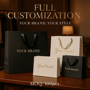 Sacs à bijoux en papier texturé à poignée renforcée <span class=keywords><strong>de</strong></span> qualité supérieure pour l'impression offset <span class=keywords><strong>de</strong></span> cadeaux <span class=keywords><strong>de</strong></span> client pour le bureau <span class=keywords><strong>de</strong></span> dentiste ou l'utilisation <span class=keywords><strong>de</strong></span> vêtements - Product Image 3