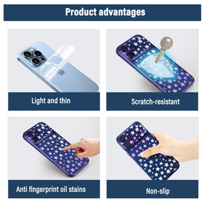 <span class=keywords><strong>Película</strong></span> Adhesiva Transparente para <span class=keywords><strong>la</strong></span> Parte Trasera del Teléfono, Material para Adhesivos de Teléfono Inteligente, para Máquina de Corte - Product Image 4