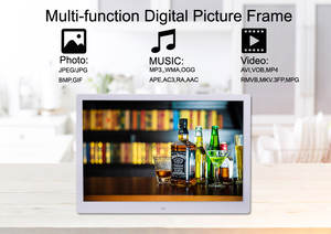 Ad alta Risoluzione Multi-funzionale LCD 8 Pollici Cornice fotografica Digitale con Sensore di Movimento Digitale di Foto e - Product Image 3