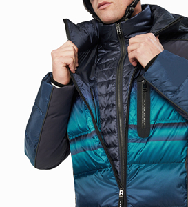 Chaqueta de esquí impermeable de nailon para hombre - Product Image 3