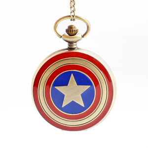 <span class=keywords><strong>Montre</strong></span> <span class=keywords><strong>de</strong></span> <span class=keywords><strong>poche</strong></span> commémorative rétro Superman, pour hommes et femmes, Collection <span class=keywords><strong>de</strong></span> lumières animées, à rabat nostalgique, usine Di - Product Image 4