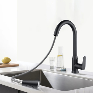 KIEILO Customization Universal Rotatable Kitchen <strong>Faucet</strong> <strong>Swivel</strong> Extension Spring Pull Down <strong>Sprayer</strong> Kitchen <strong>Faucet</strong> - Product Image 3