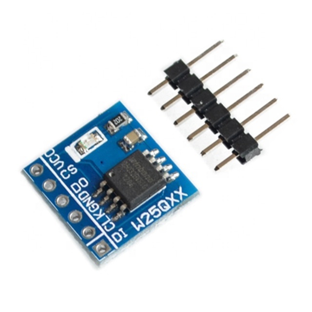 W25Q32/64/128 large capacity flash storage module SPI interface BV FV STM32 code