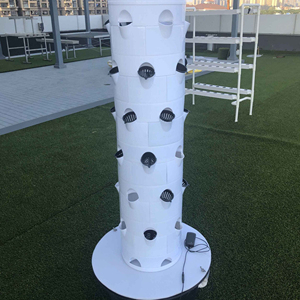 Tour de culture verticale hydroponique <span class=keywords><strong>et</strong></span> aéroponique miniature pour usage familial, ferme ou jardin, pour <span class=keywords><strong>la</strong></span> culture de légumes-feuilles <span class=keywords><strong>et</strong></span> de fraises - Product Image 1