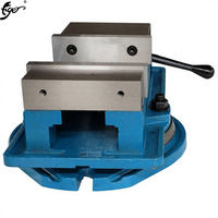 Étau de machine CNC Tiger série QM, mâchoires réglables 4 directions, en fonte, pour centre d'usinage 4/5 axes, accessoires d'outillage haute précision